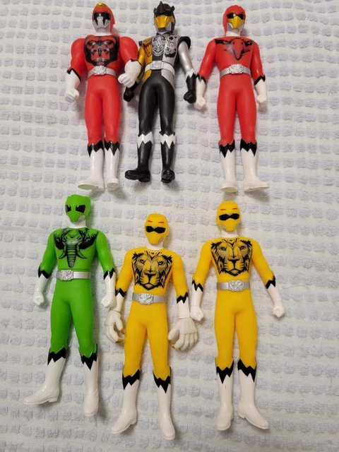 Lot De 25 Figurines Vintage – Sentai, Power Rangers, Batman, Dragon Ball – Occasion