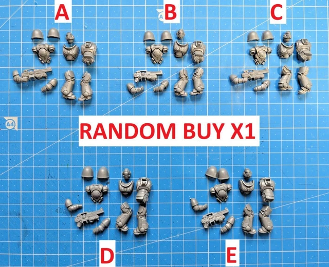 Bits De Cuerpo Hellblasters Incinerator Para Space Marines Primaris Intercessors - Desmontados, Sin Pintar