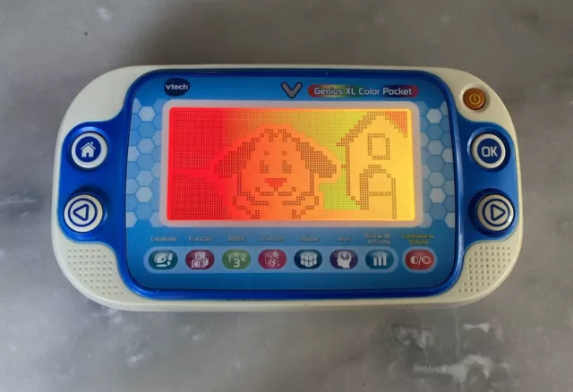 Vtech - genius xl color - ordi-tablette enfant - rose VT155555