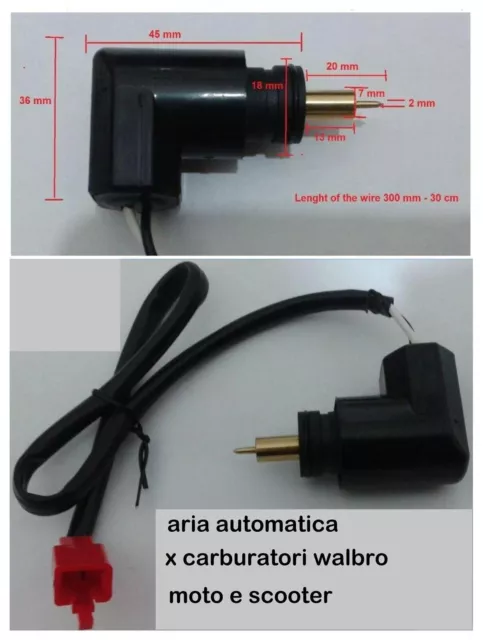 STARTER AUTOMATIQUE DE CARBURATEUR POUR D.7 mm WALBRO MIKUN 2/4 TEMPs