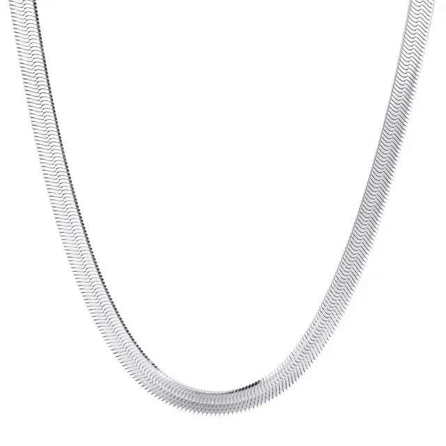 Collier Chaîne Boules Inox Argent – épais Et Style Statement Pour Hommes Et Femmes