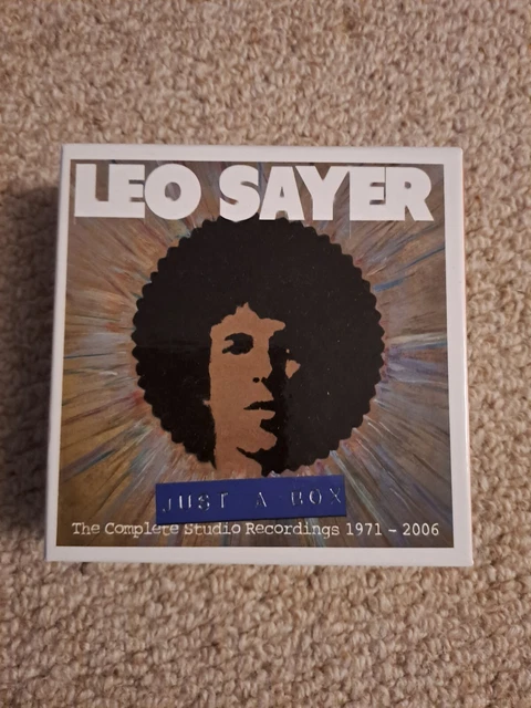 LEO SAYER JUST A Box Complete 1971-2006 CDs £25.00 - PicClick UK