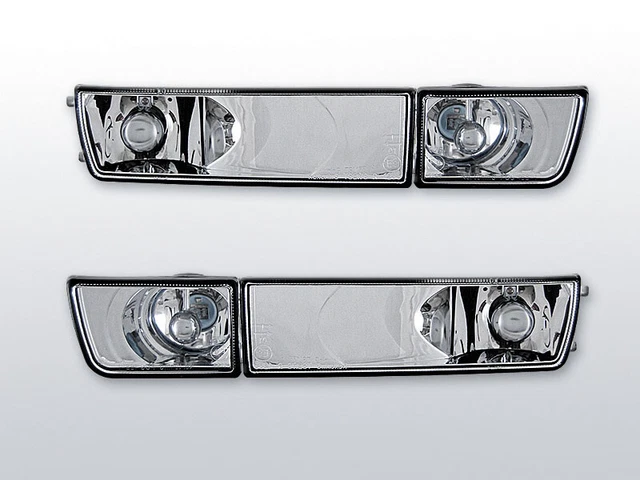 KPVW02 Coppia Frecce Anteriori VolksWagen Golf 3 Vento cromo TuningShop-TT