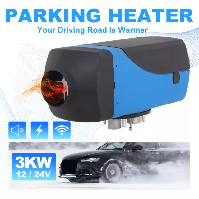 2-3KW 12V 24V Diesel Auto Heizung Standheizung Luftheizung Air Heater LCD 2