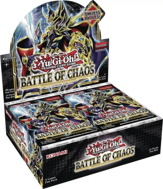 Yu-Gi-Oh! TCG - Battle of Chaos - 1st Edition Sealed Booster Box/Pack