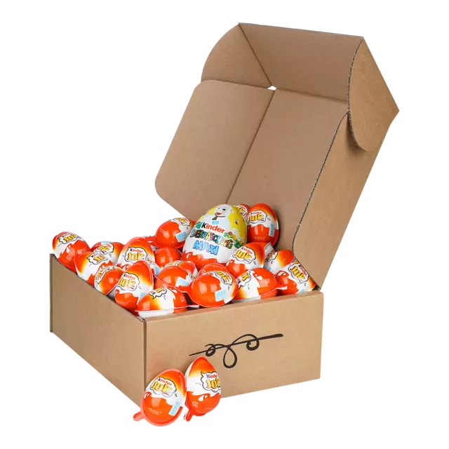 (62,44 EUR/kg) Genusslebenbox mit 36x Ü-Eiern und 1x Maxi Ei von Ferrero 2