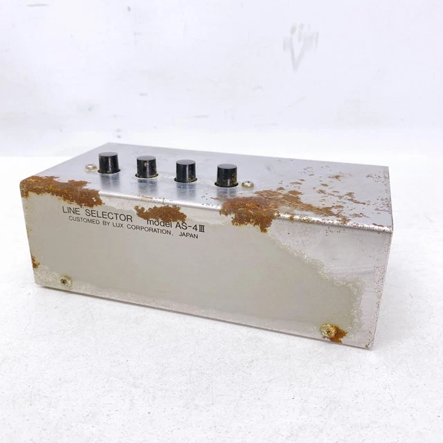 Sélecteur De Ligne RCA LUXMAN AS-4Ⅲ 4 Canaux Gris D