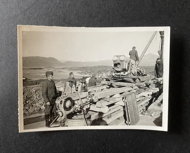 FOTO 2.WK WW2 Wehrmacht Flak Flakgeschütz Artillerie Original EUR 1,00