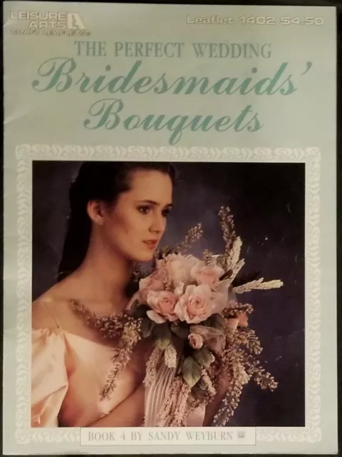 Folleto de ramos de dama de honor 1992 de colección # 1402 Sandy Weyburn