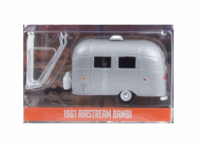 Caravane Airstream Bambi 1961 Greenlight 1/64° | Les Miniatures