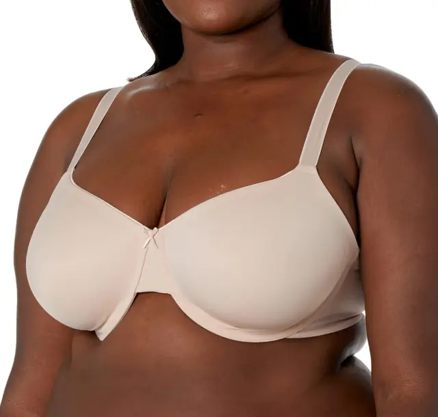 Bali Full Figure Full Coverage Underwire Minimizer Bra 3385 Sz 38D Toffee  for sale online