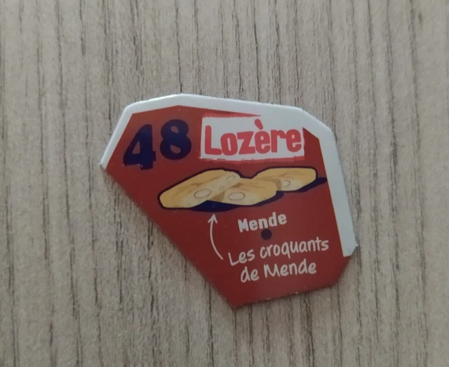 MAGNET AIMANT 'LE Gaulois' Carte De France Département 48 Lozère EUR 1