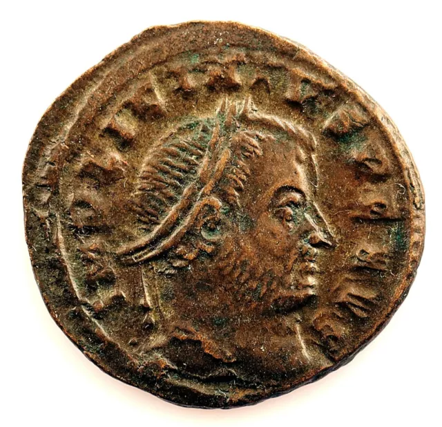 Empire Romano-Licinio. Follis 308-324 D.c. EBC XF Copper 0.1oz