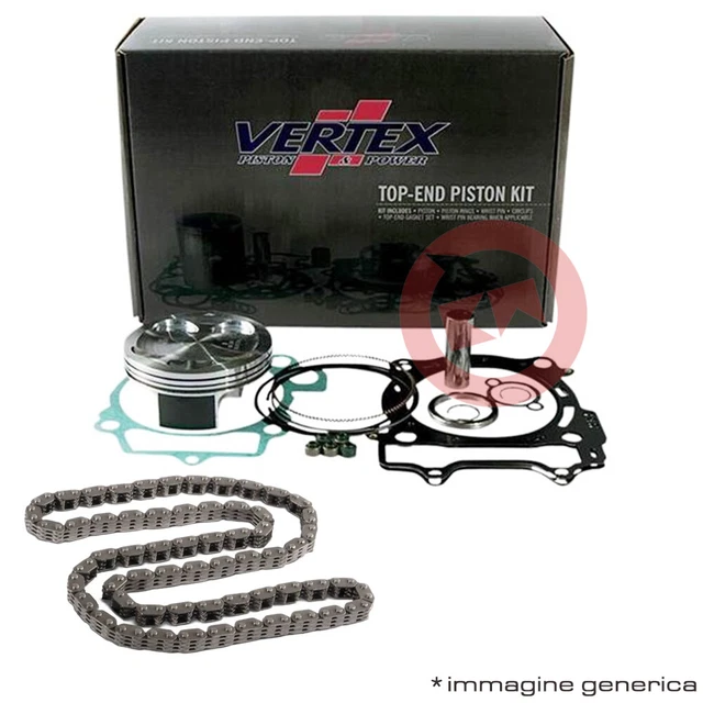 Kit Piston Vertex 95,95mm Pour Honda CRF450R 2014+ - Compression 12.5:1 - Réf. VX-23855A