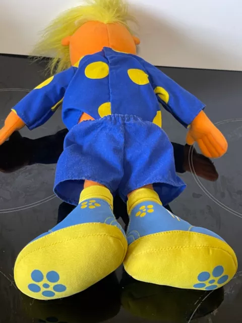 Tweenies Jake Yellow Soft Toy Plush Doll 13” 1999 BBC 3