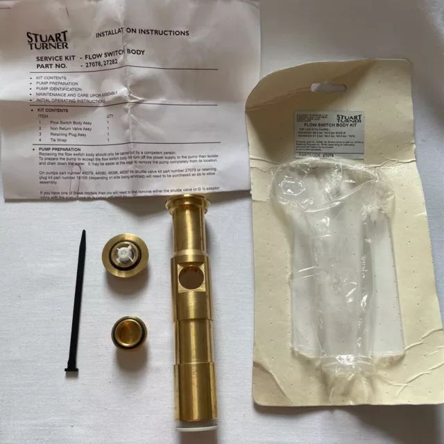 Stuart Turner Kit corpo interruttore di flusso - 27078