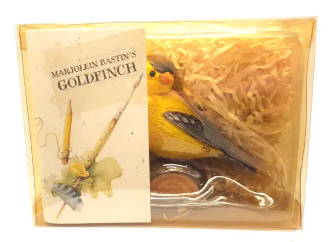 Vintage Marjolein Bastin's Birds at my Window Collection Goldfinch unopened 