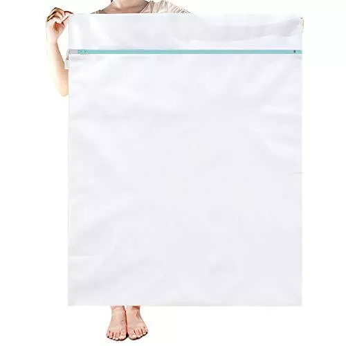 Large Mesh Washing Bag 43 X 35 In Xl Laundry Bag Jumbo Washer Machine Net Protec