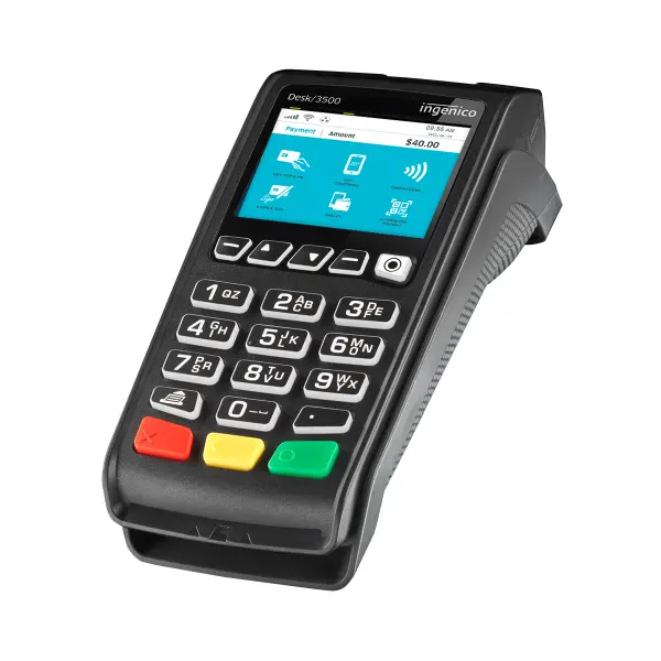 Ingenico Desk 3500 Credit Card Machine + New Merchant Account Included