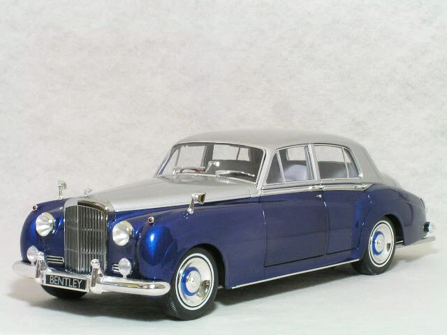 1/18 Bentley S2 1960 Blue Metallic Silver