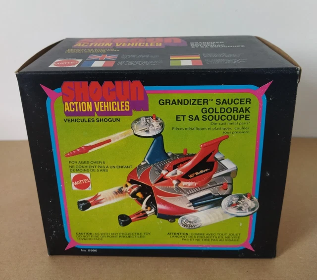 rarissime ancienne SOUCOUPE à pédales GOLDORAK 1978 Ampatoys no popy