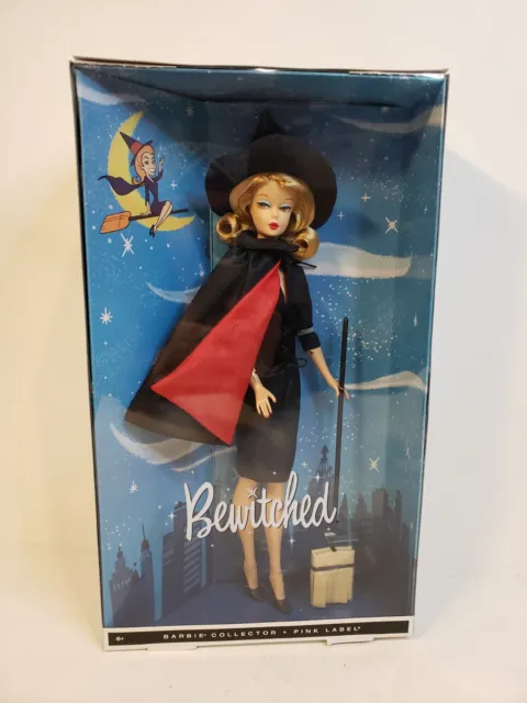 Vintage Inspired Bewitched Samantha Barbie Doll 2010 Mattel V0439 Nrfb