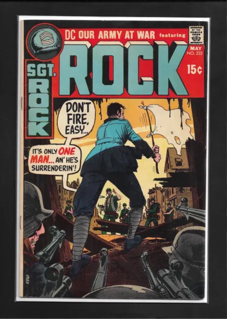 Our Army At War #232 (1971): Bronze Age DC War Comic! Sgt. Rock! FN (6.0)!