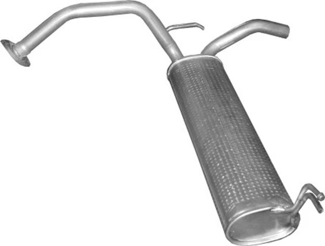 Polmo silenziatore post-silenziatore 04.231 posteriore per Toyota Aygo KGB40 108