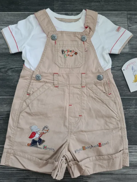 Bnwt Humphreys Corner Rides Again Dungarees & Top 3-6 Months Gift Summer Holiday