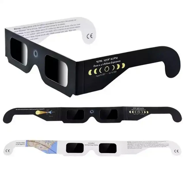 20 PACK 2025 Solar Eclipse Glasses ISO CE Certified Safe NY Seller