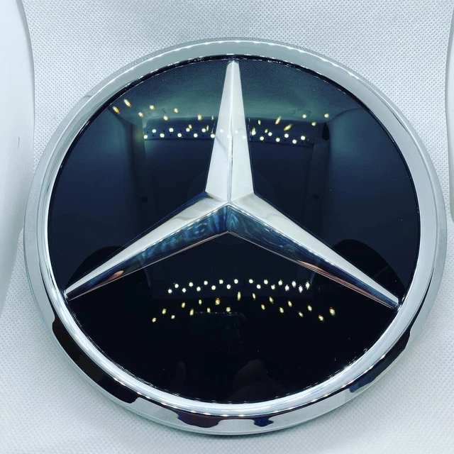 thumbnail image 2 of Mercedes-Benz Black Grille Emblem Star – 18.5cm (7.2 Inches) – A0008880060 2 of 5