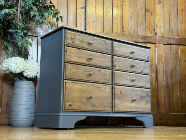 Rustic Chest of Drawers by Ducal  Painted Bank of Drawers  Sideboard Storage