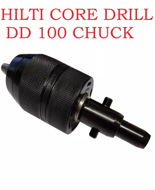 Hilti DD100 core drill adapter & keyless chuck