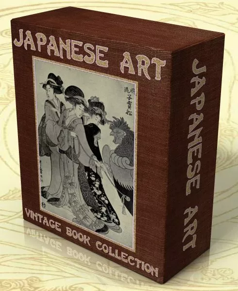 JAPANESE ART 65 Rare Vintage Books on DVD Japan Oriental Arts, Ukiyo-e, Hokusai