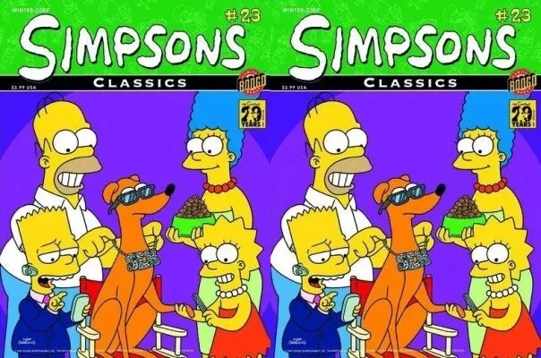 Simpsons Classics #23 (2004-2011) Bongo Comics - 2 Issues