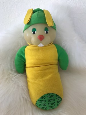 Ancienne Peluche Luciole Toto Ajena - Phosphorescente - Vintage Années 80/90