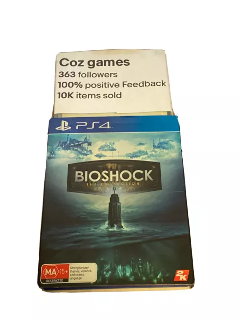THE BIOSHOCK COLLECTION Box Set For The Ps4 Australian Release 3x Games And  DLC $35.00 - PicClick AU