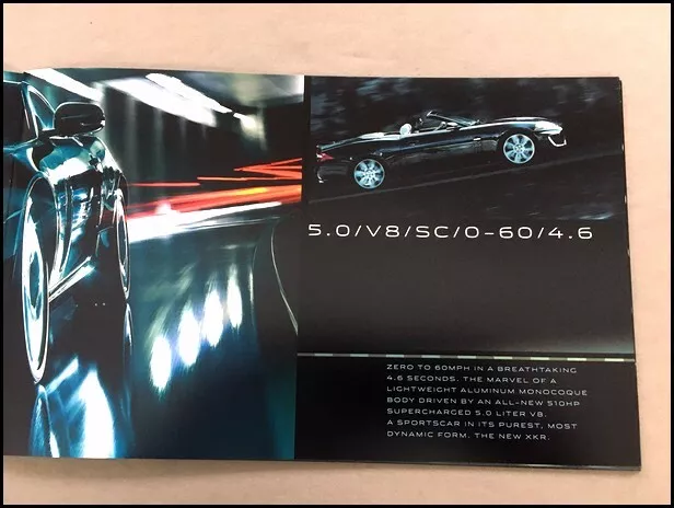 2009 2010 Jaguar R XFR XKR 20-page Car Sales Brochure Catalog - Convertible 3
