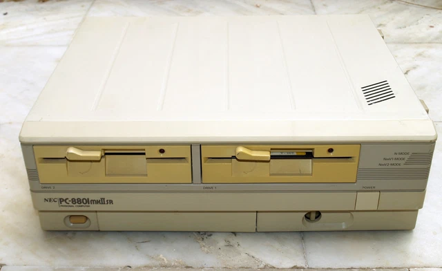 VINTAGE RARE NEC PC-8801 PC8801 MK II SR Personal Computer