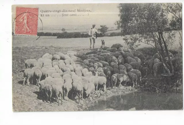 58  Morvan  Berger Et Ses Moutons