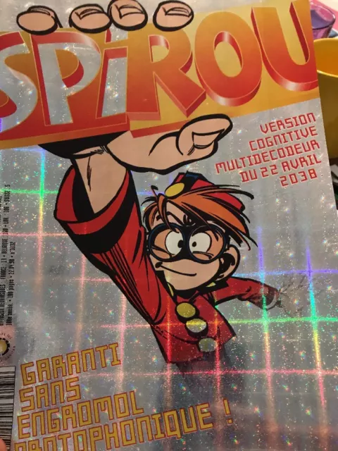 Spirou n°3132 version cognitive du 22 avril 2038 (1998)