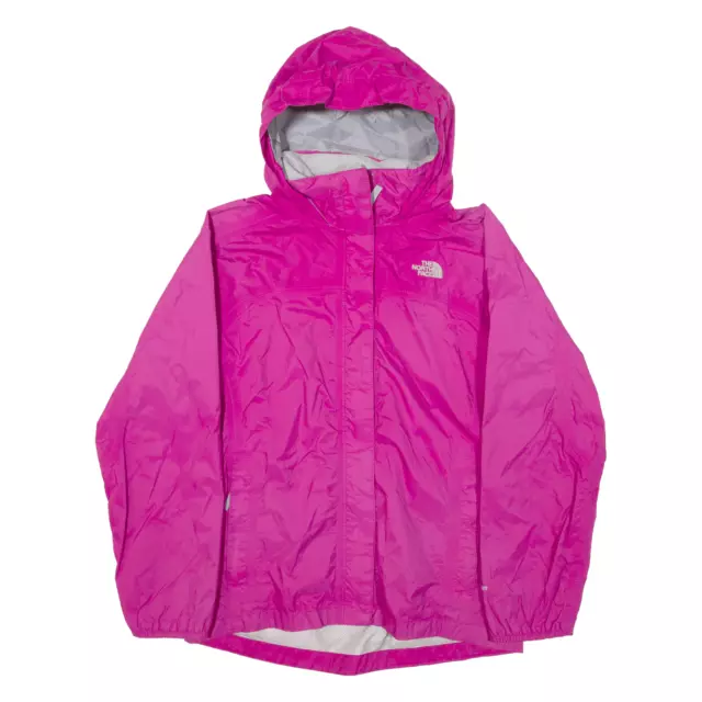 THE NORTH FACE Hyvent Girls Rain Jacket Pink Hooded XL