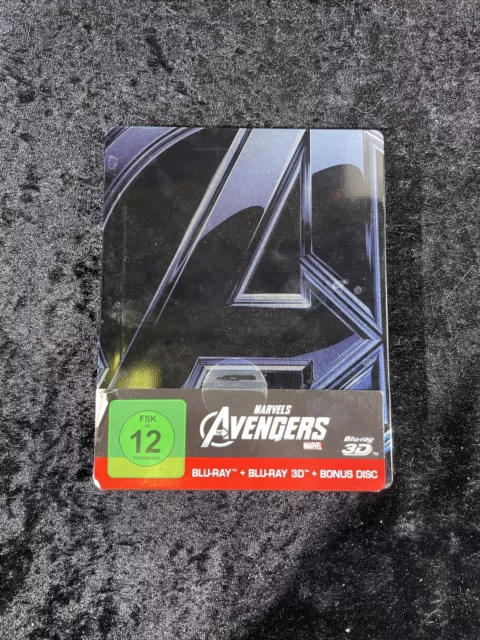 Marvels - The Avengers 3D/2D + Bonus Disc Blu-Ray Steelbook Deutsch FSK12 JF247