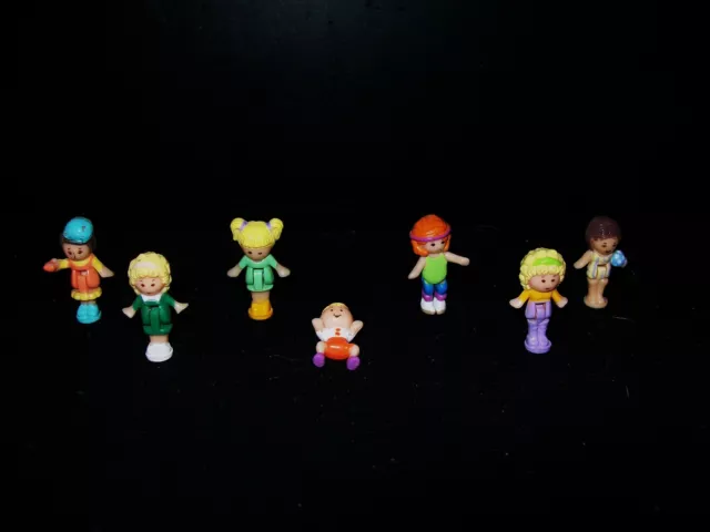 USED Vintage Polly Pocket Seven Dolls Various Sets- Good Selection (Lot 12) USED Vintage Polly Pocket Seven Dolls Various Sets- Good Selection (Lot 12)