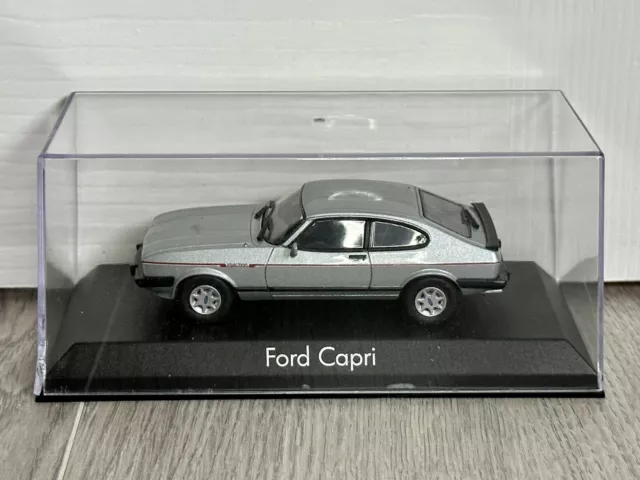 1:43 Scale Norev Ford Capri Injection Silver