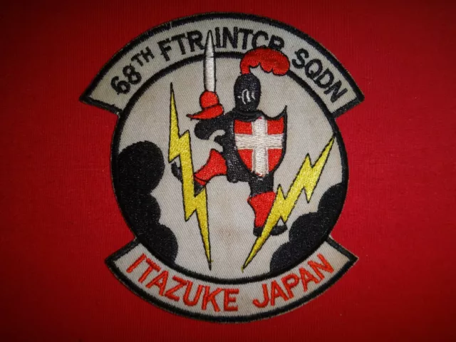 US Air Force Patch 68th FIGHTER INTERCEPTOR SQUADRON At Itazuke, Japan