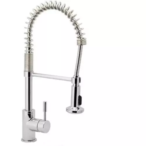 Nes Home Modern Kitchen Sink Mono Mixer Tap With Pull Out Spray Spout