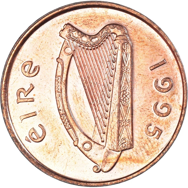[#1339136] Coin, Ireland, 2 Pence, 1995