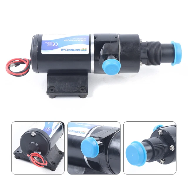 RV WASTE PUMP, Quick Release RV Macerator Pump 12V for RV Marine Trailer Sewer 85.33 PicClick AU