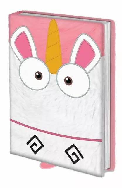 DESPICABLE ME Premium Fluffy A5 Note Book ITS SO FLUFFY